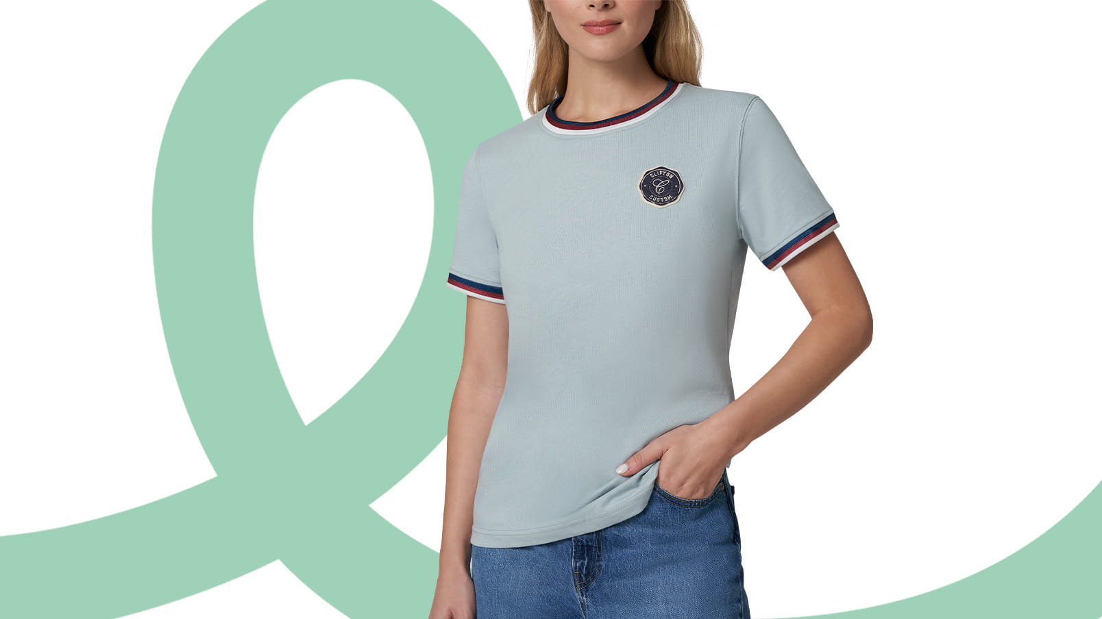 CLIFTON Hanbury Custom Cotton T-Shirt